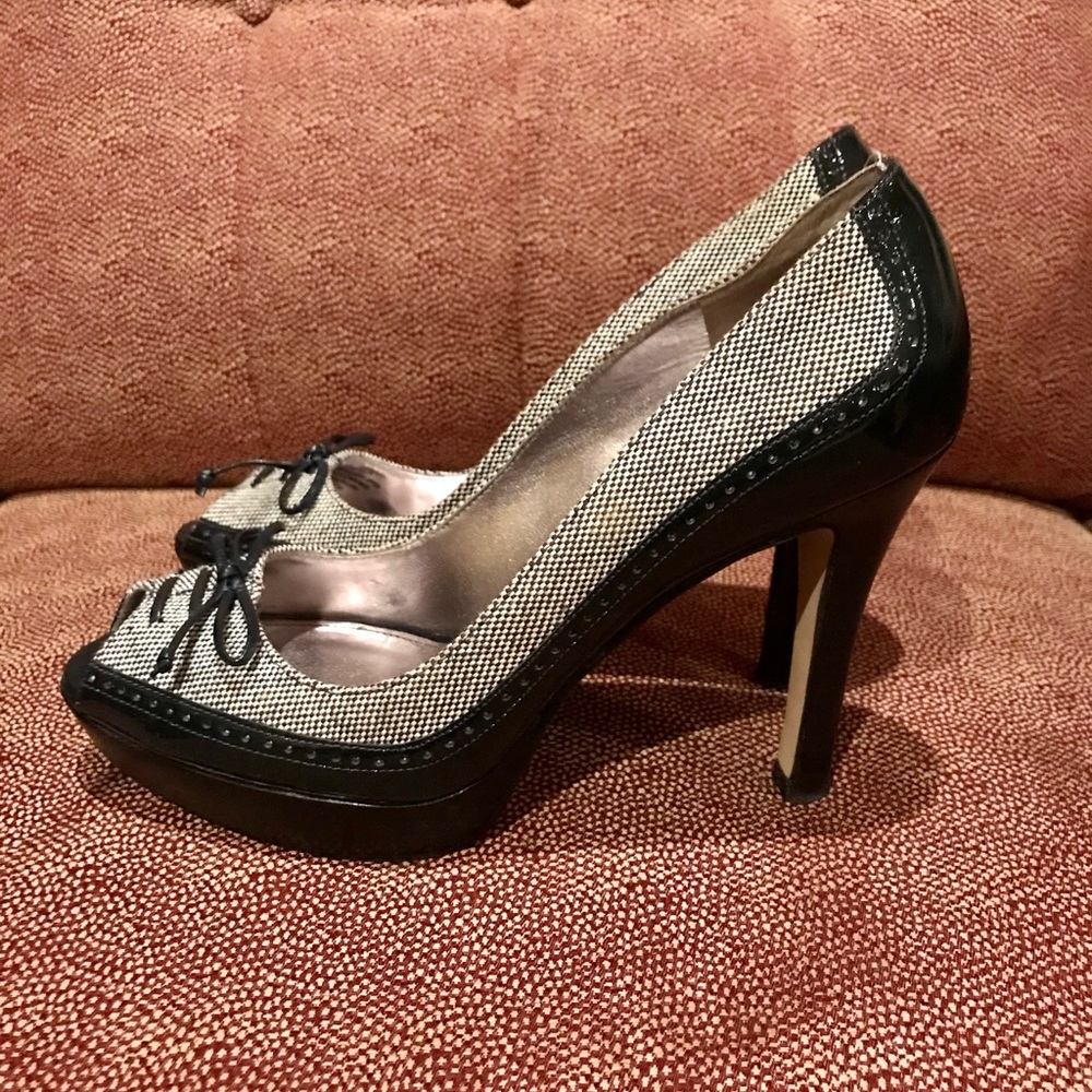 Marc fisher open toe pump